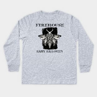 happy hallowen. firehouse Kids Long Sleeve T-Shirt